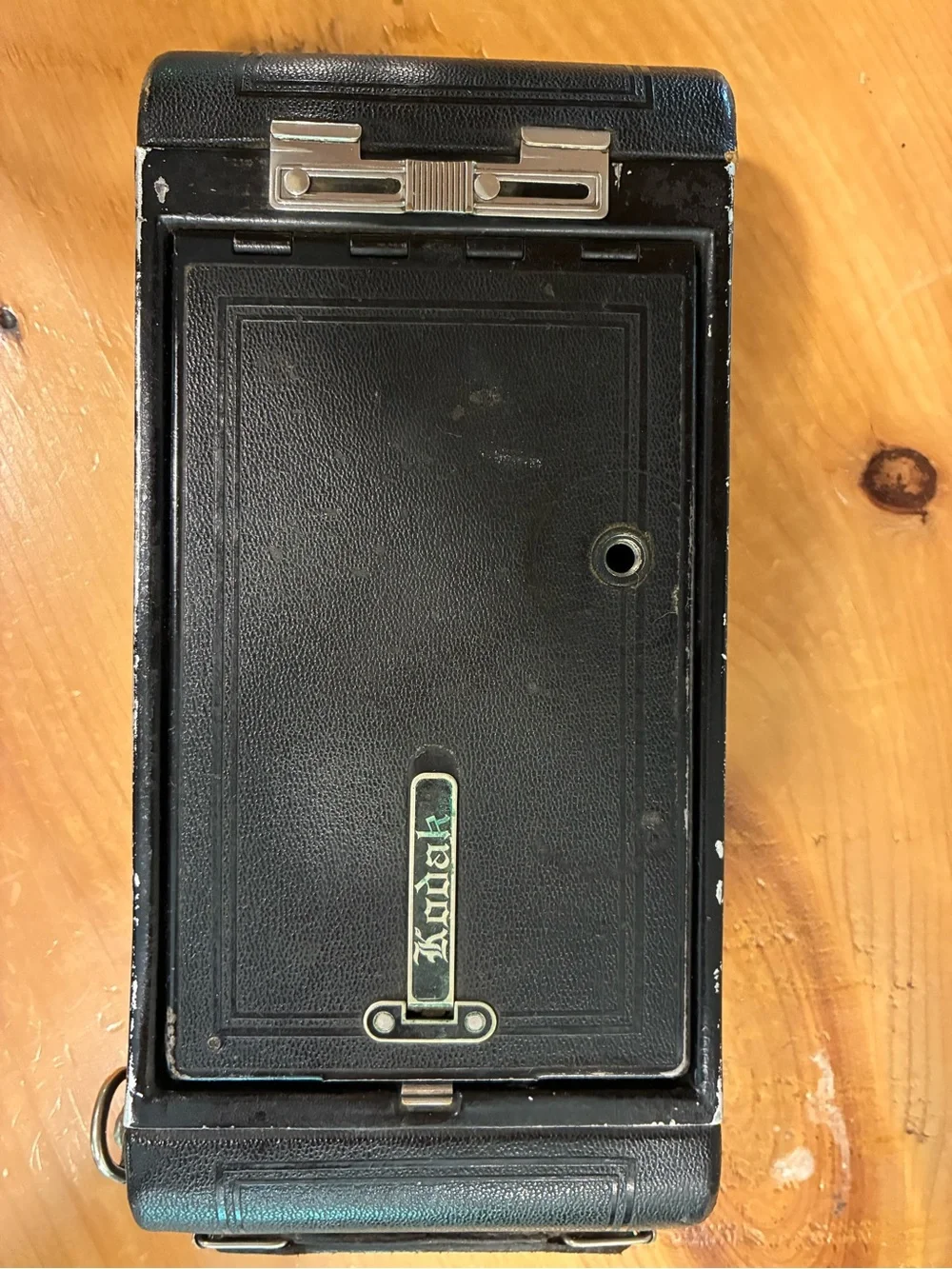 Kodak No.3A Pocket Camera in Black with Gold Accents
